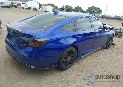 2019 Honda Accord Sport 2.0T z USA, uszkodzony, nr VIN 1HGCV2E37KA007538